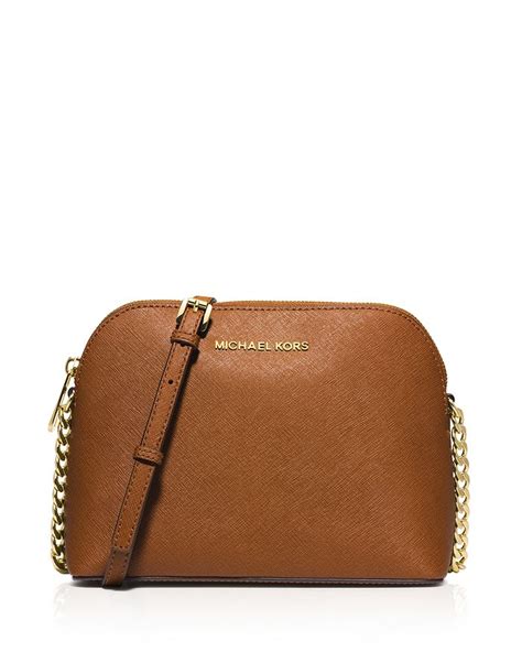 michael kors cindy crossbody acorn|Cindy Large Studded Leather Crossbody .